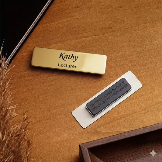 Glossy Magnetic Badge