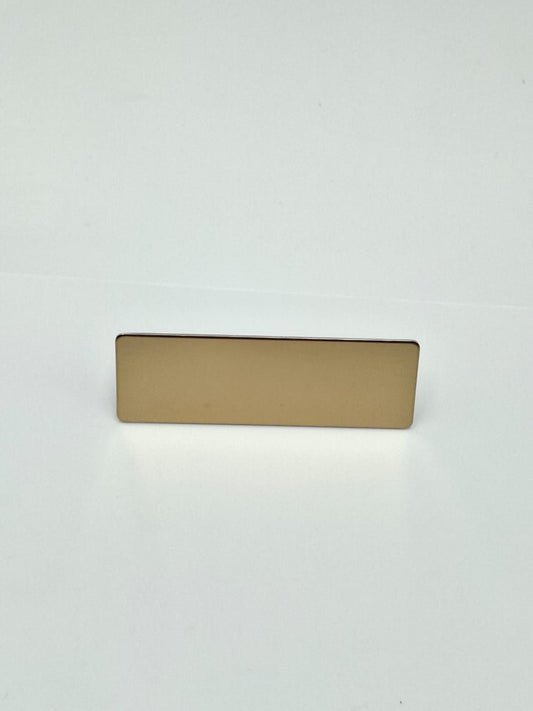Glossy God Badge Pin