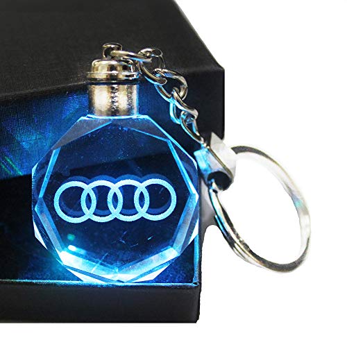 Crystal Keychain Octagon